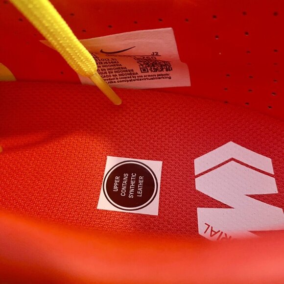 NEW Nike Mercurial Vapor 14 Academy FG MG Volt Green Cleats CU5691-760 Men's 13 - Picture 4 of 9